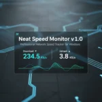 How to Monitor Real-Time Internet Speed on Your Windows Taskbar (Like Mac)