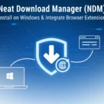 How to Install Neat Download Manager (NDM) on Windows & Integrate Browser Extension