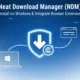 How To Install Neat Download Manager Ndm On Windows Integrate Browser Extension