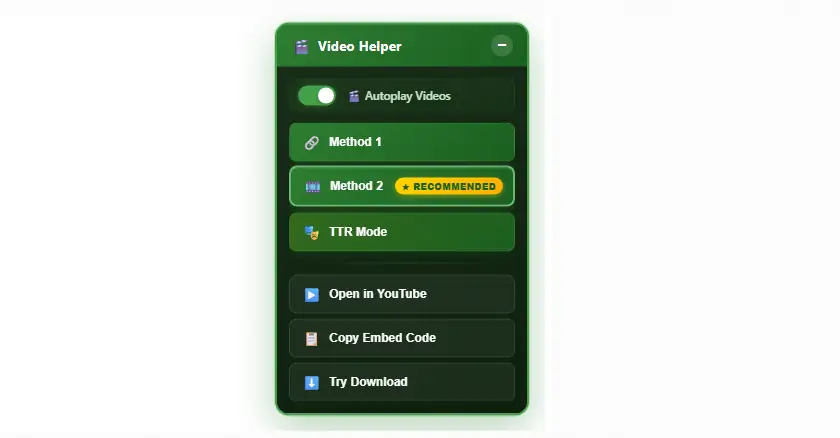 IDM Not Working on YouTube? Fix It Now – Neat YT Fixer v4.0 Extension for Chrome & Firefox (2026) - Screenshot 1