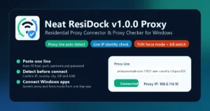 Neat Residock Residential Proxy Connector Windows Feature