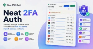 Neat 2fas Auth V1.7.0 Secure 2fa Authenticator For Windows With Encrypted Google Drive Sync