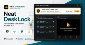 Neat DeskLock v1.0.0.5 – Remote PC Black Screen & Client Control Software