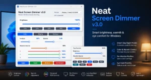 Neat Screen Dimmer v3.0 – Best Windows Brightness Control & Eye Care Software