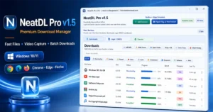 NeatDL Pro v1.5 Free Download – Fast Download Manager for Windows & Mac